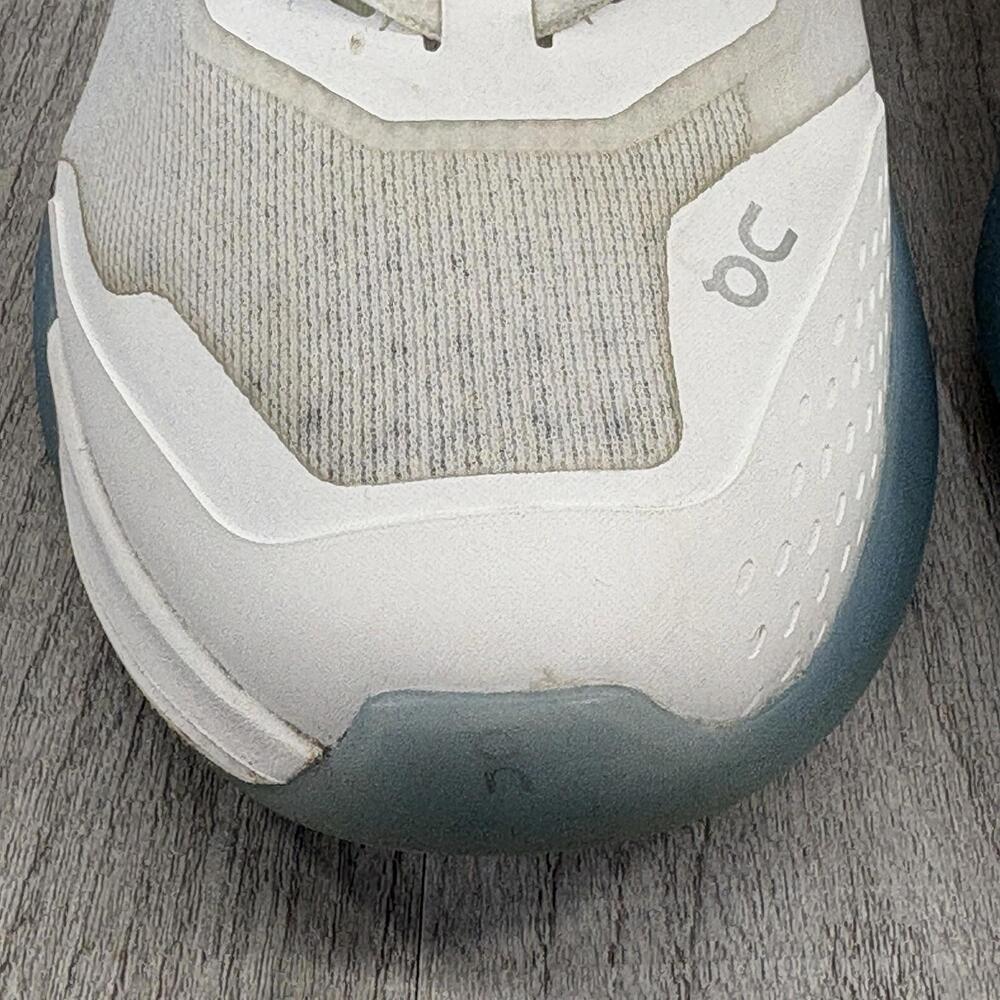 Women’s On The Roger Pro 8.5 White Undyed Federer Tennis Pickleball Shoes - Picture 10 of 16